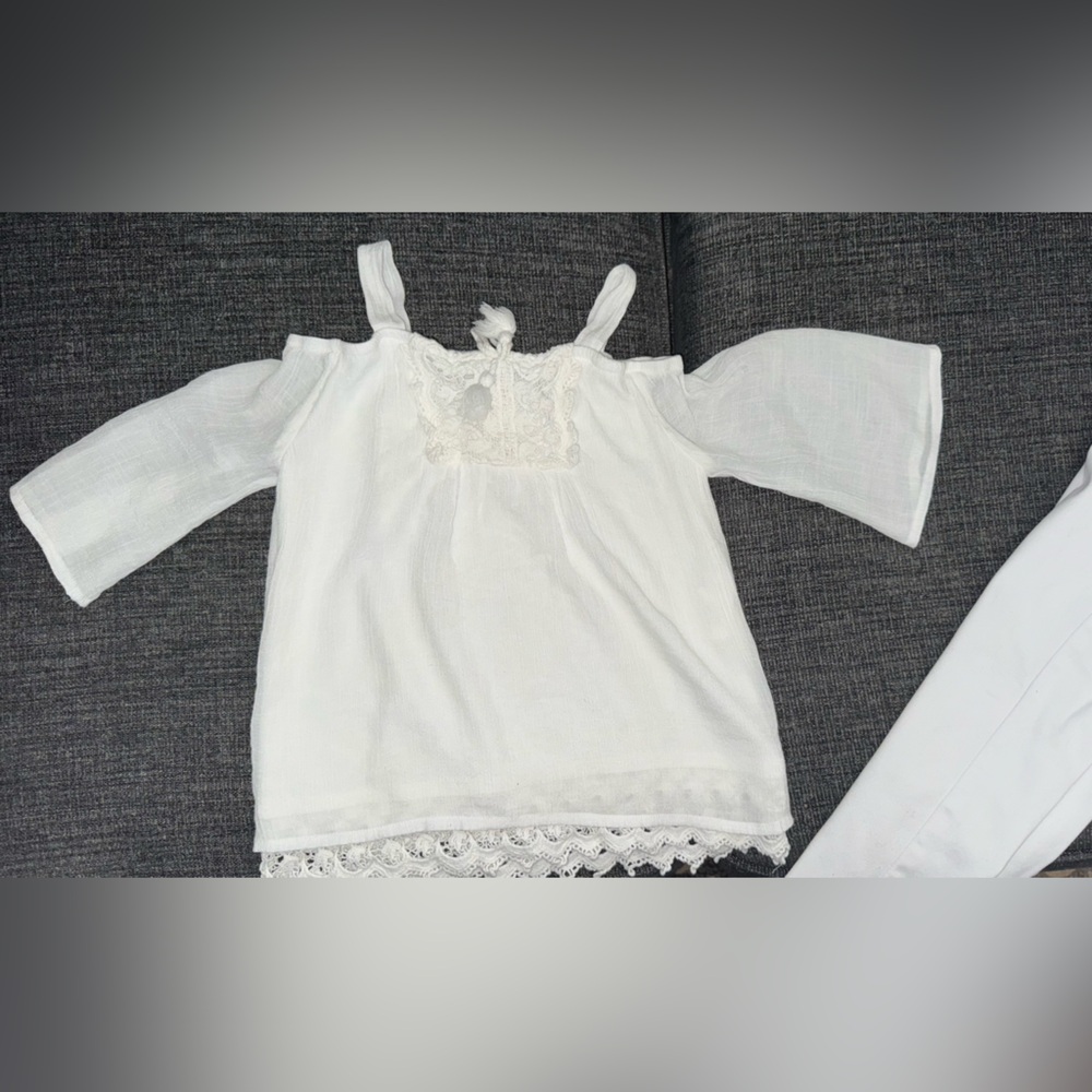 Girls off the shoulder top